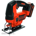 BLACK+DECKER Cordless Jigsaw (Mesin Gergaji Jigsaw Baterai)