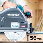 Makita 165mm rechargeable plunge circular saw