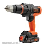 BLACK+DECKER Cordless Hammer Drill New EVO with 3 Heads