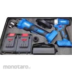 Hujia Cordless Drill & Angle Grinder Set