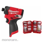 MILWAUKEE M12 Impact Driver + Impact Duty Set (Mesin Bor Baterai)