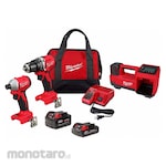 MILWAUKEE M18 Compact Combo Kit (Mesin Bor Baterai)