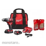 MILWAUKEE M18 Drill/Drive Kit + Drill Bit Set