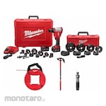 MILWAUKEE M18 KO KT+FISHTAPE+CNDUIT BNDR+DRAW STUD