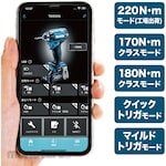 Makita 40Vmax rechargeable impact driver