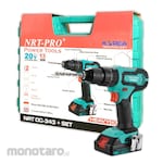 NRT-PRO Cordless Impact Drill Set (Mesin Bor Beton Baterai)