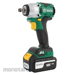 SATA Cordless Impact Wrench J Series 18V Brushless (Mesin Pembuka Baut Baterai)