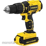 STANLEY Hammer Drill + 2x1.3Ah Battery + Kitbox