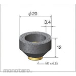 NAKANISHI Cup Grinding Stone