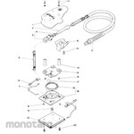 NITTO KOHKI Free sander FS-50A parts