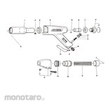 NITTO KOHKI Jet chisel JEX-24 parts