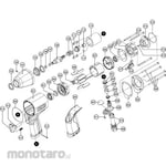 TONE (formerly Maeda Metal Industries) Parts Air impact wrench AI3120