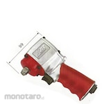 JTC Air Impact Wrench Mini (Kunci Sok Angin)