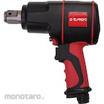 monotaro Air Impact Wrench Lightweight Medium Torque Type Twin Hammer Square 25.4mm 1492Nm (Kunci Sok Angin)