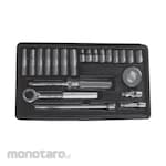 KENTA 1/4inch Dr Socket Wrench
