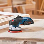 ESCO 125mm random action sander rechargeable