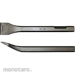 YOKOTA INDUSTRIAL Flux Chipper (For F-25) Chisel Curve Flat 25X156