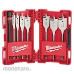 MILWAUKEE Flat Boring Bit Universal Set