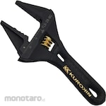 FUJIYA Light Short Monkey Wrench (Black Gold, with Grip)