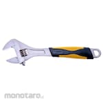 Jason Adjustable Wrench Satin GG Kuning Hitam (Kunci Inggris)