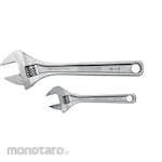 Kennedy Chromed Finish Adjustable Wrench Set