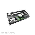TEKIRO Adjustable Wrench Set with Tool Tray