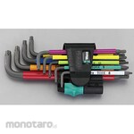 ESCO 9-piece set [Torx] Key wrench (multicolor)