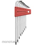 ESCO T6-T25 / 8-piece set [Torx] Key wrench (knurled specification)