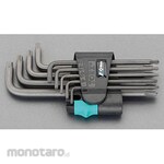 ESCO T8-T40 / 9-piece set [Ball Torx] Key wrench