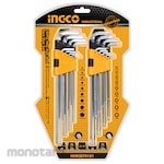INGCO Torx Key CR-V Long Hex and Torx Key (Kunci L Bintang)