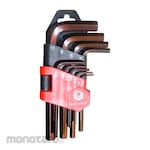 MAXPOWER Short Arm Hex Key Set (Kunci L Bintang)