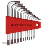 PB SWISS TOOLS L-shaped hex lobe wrench set