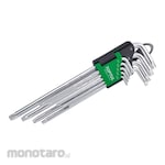 Toptul Torx Key Extra Long Tamperproof Wrench (Kunci L Bintang)