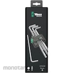 WERA 9-piece (Hex-Plus) key wrench