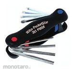 Wiha (Wiha/Noga) Mini Pocket Star Hex Key Mix (8 pcs)