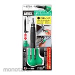 ANEX Hex Key with Bit Holder & Plus Minus Bit Set (Kunci L)