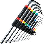 ANEX Speed Handle Hexagon Key Wrench with Ball-end