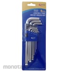 Arca Tools Hex Key Ball Point Long Arm Set (Kunci L)