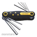 BESTIR Foldable Hex Key Set (Kunci L)