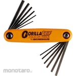 BONDHUS Foldable Hex Key Bondasu Gorila Grip Knife (Kunci L)