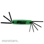 BONDHUS Foldable Hex Key Gorilla Grip ®Fold Ups (Kunci L)