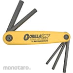 BONDHUS Foldable Hex Key Gorilla Grip ®Fold Ups (Kunci L)