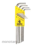 BONDHUS Hex Key Ball Point Long Arm Inch Set (Kunci L)