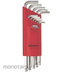 BONDHUS Hex Key Ball Point Set and Singles Brite Guard (Kunci L)