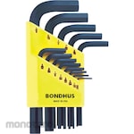 BONDHUS Hex Key Inch Set (Kunci L)
