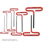 BONDHUS Hex Key Standard with Cushion Grip Loop T Handle Set (Kunci L)