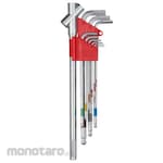 BONDHUS High Torque Ball Point L-Wrench Set with Handle