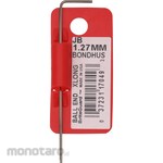 BONDHUS Long ball point hexagon stick wrench 1. 27mm