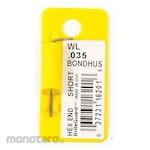 BONDHUS Short hexagon wrench plating 0.35 inch