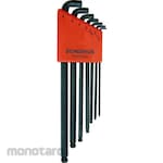 BONDHUS Stubby Ball End L-Wrench Set